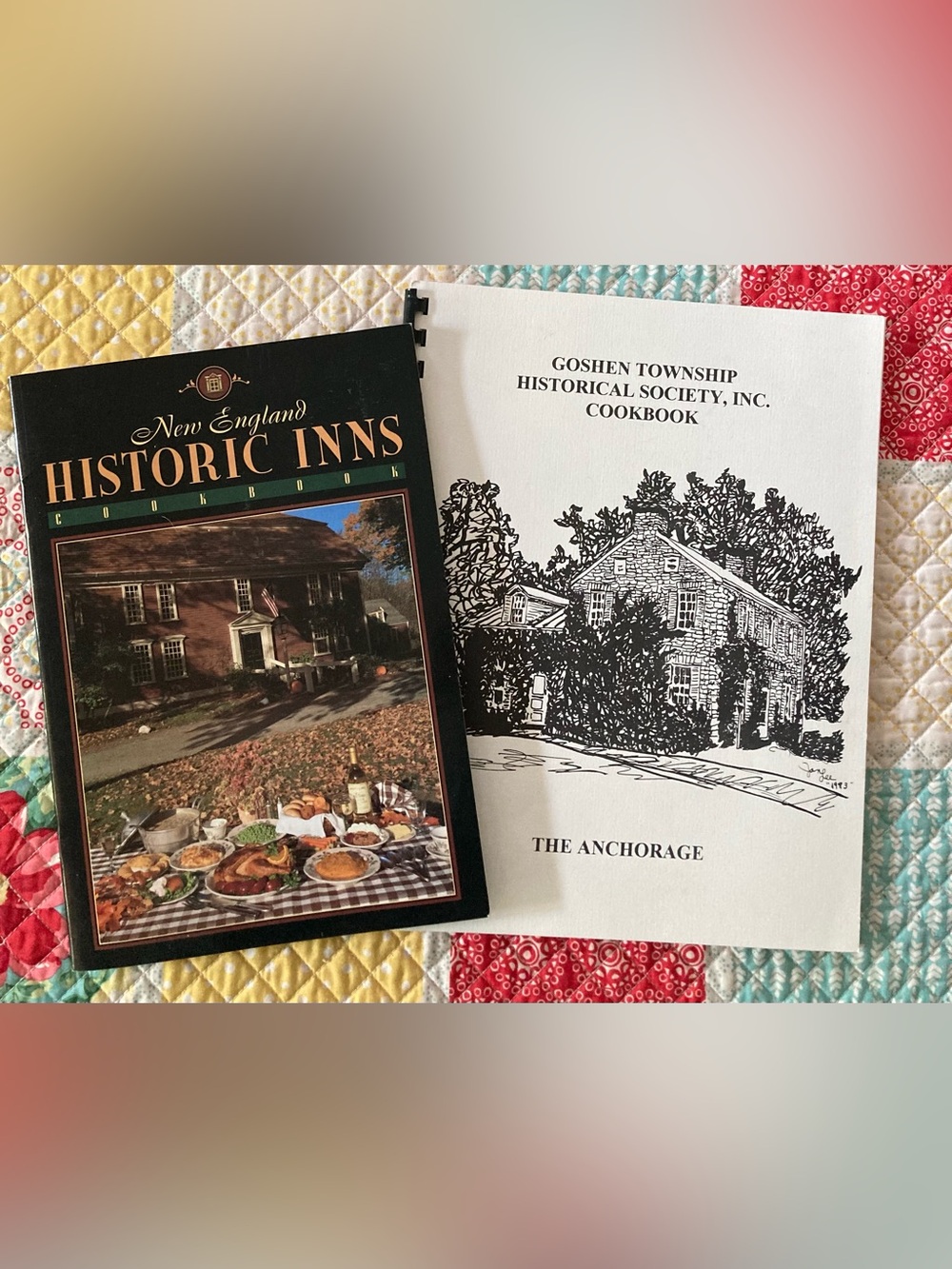 New England Historic Inns Cookbook & Goshen Township Historical Society Cookbook